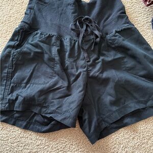 Isabel Maternity by Ingrid & Isabel Black Cargo Shorts